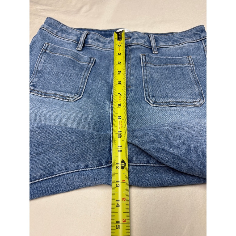 Altar'd State Nori High Rise Wide Leg Jeans Medium Wash Blue Womens Size 30X31 - Picture 8 of 12